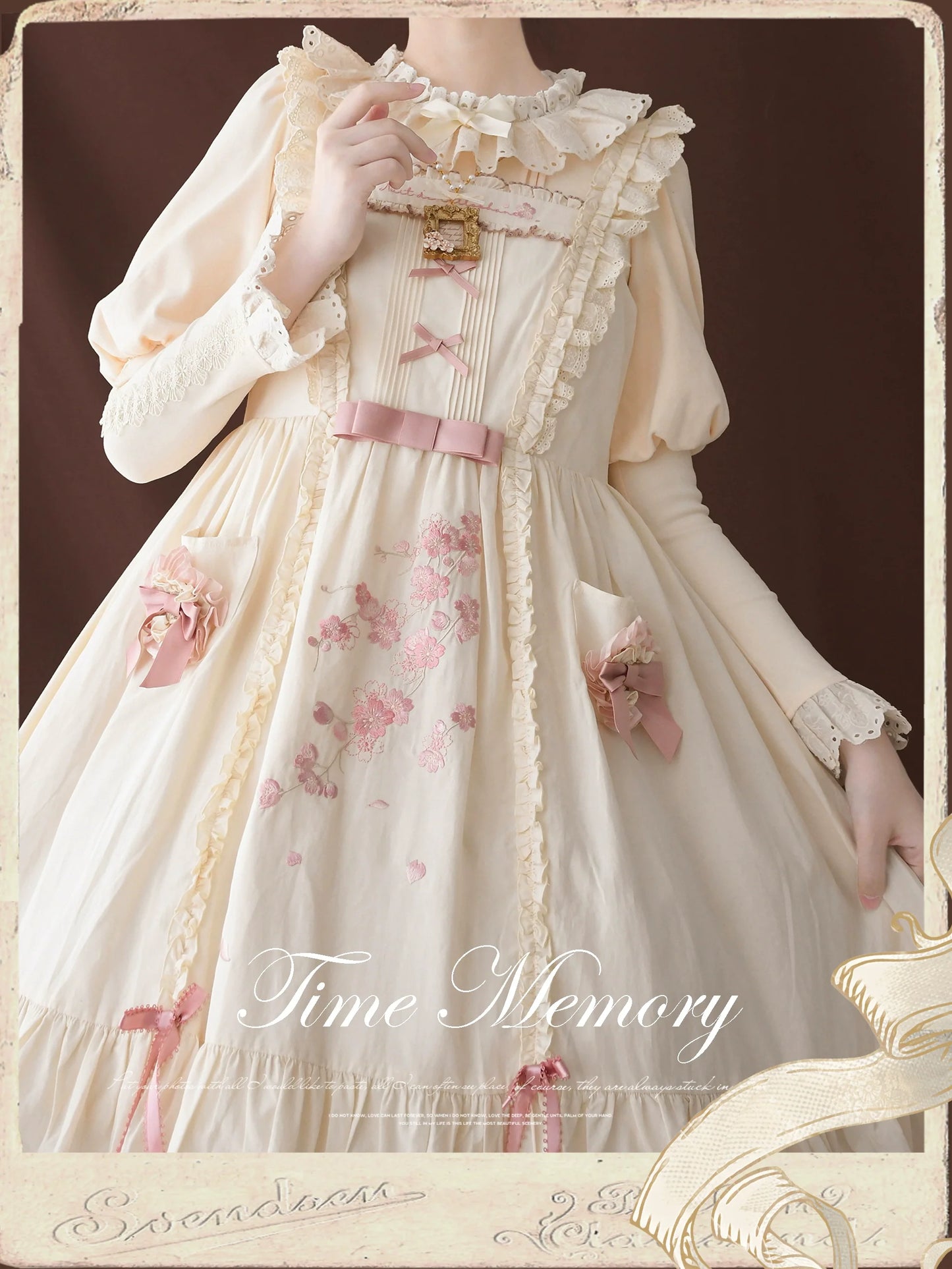 Time Memory - Cozy and Warm - Elegant Lolita Shirt Slimming Mutton Sleeves Blouse