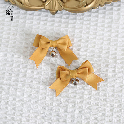 Xiaogui - Sweet Japan Fashion Lolita Bell Bow Clip
