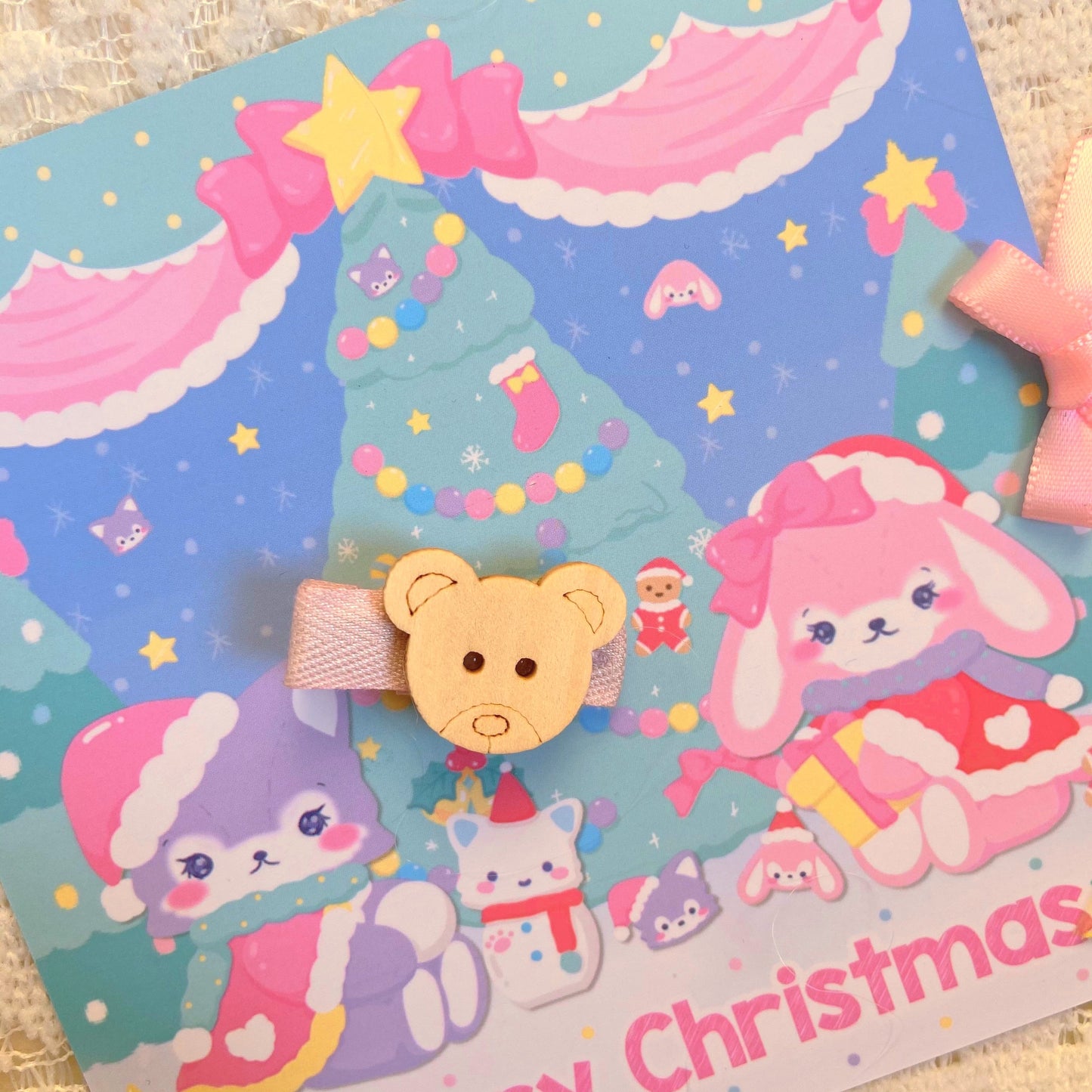 Bear Doll - Candy Color - Lolita Cute Candy-shape Headdress Accesory