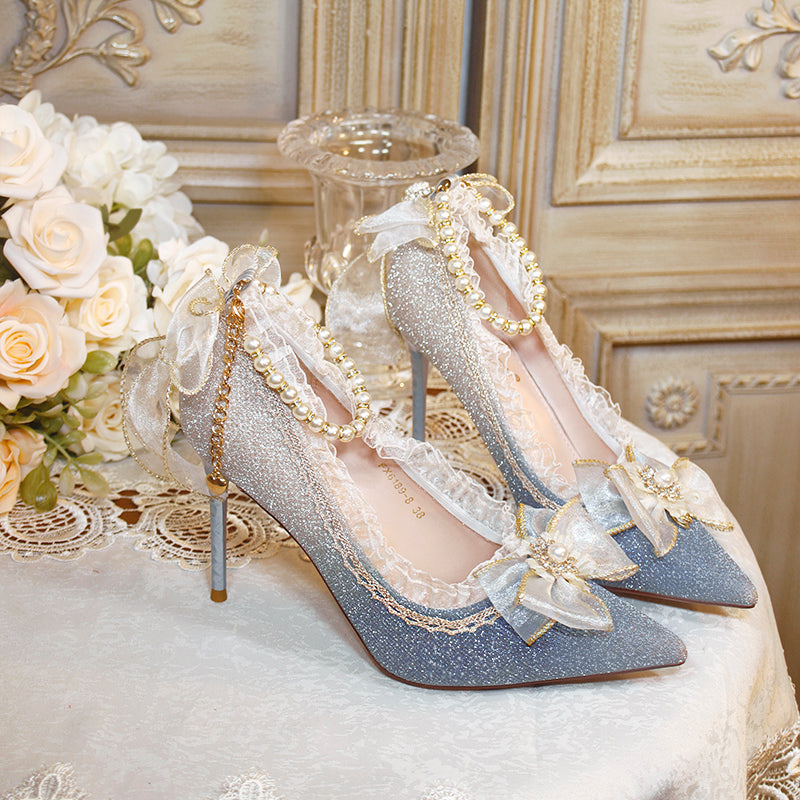One Night - Wedding Lolita High Heels Shoes