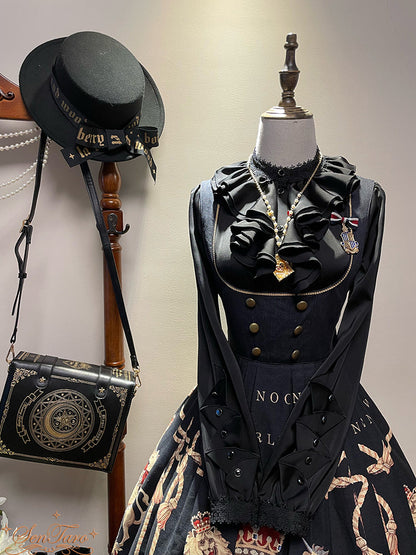 Sentaro - Dark Forest - Elegant Baroque Lolita Blouse