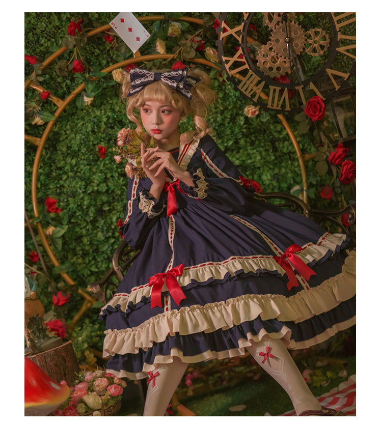 Eieyomi - Miss Betty - Vintage Princess Cotton Lolita OP Dress