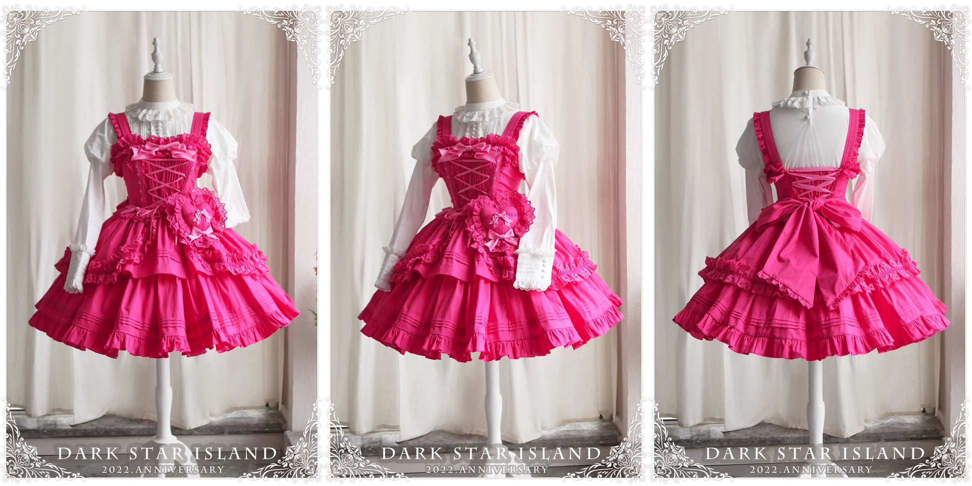 Dark Star Island - Halloween Gothic Lolita JSK Short Lolita Jumper Dress