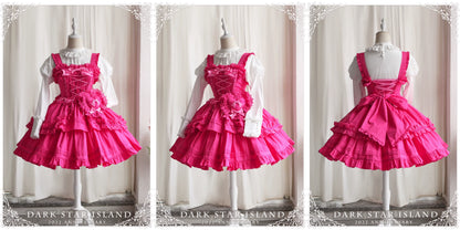 Dark Star Island - Halloween Gothic Lolita JSK Short Lolita Jumper Dress