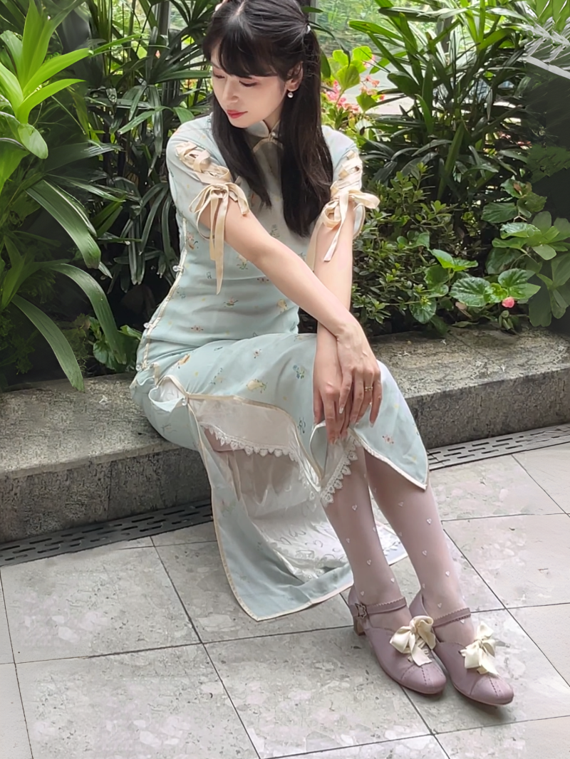 MR.Qiutian - Pictorial Girl - Han Lolita Shoes Retro Lolita Chinese Style Shoes