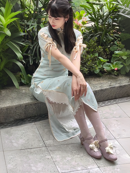 MR.Qiutian - Pictorial Girl - Han Lolita Shoes Retro Lolita Chinese Style Shoes