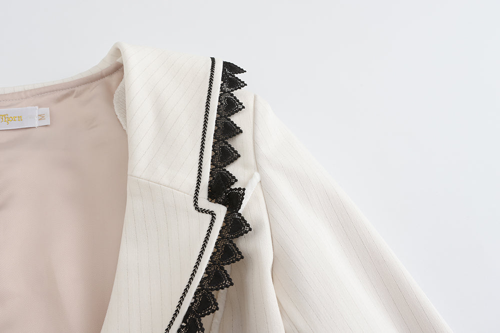 Immortal Thorn - Ouji Lolita Handsome White Prince Wind Coat