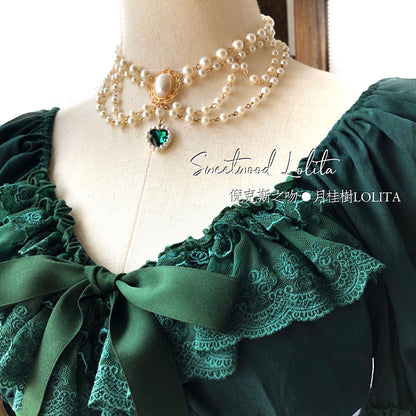 Sweet Wood - CLA Vintage French Lolita OP Dress