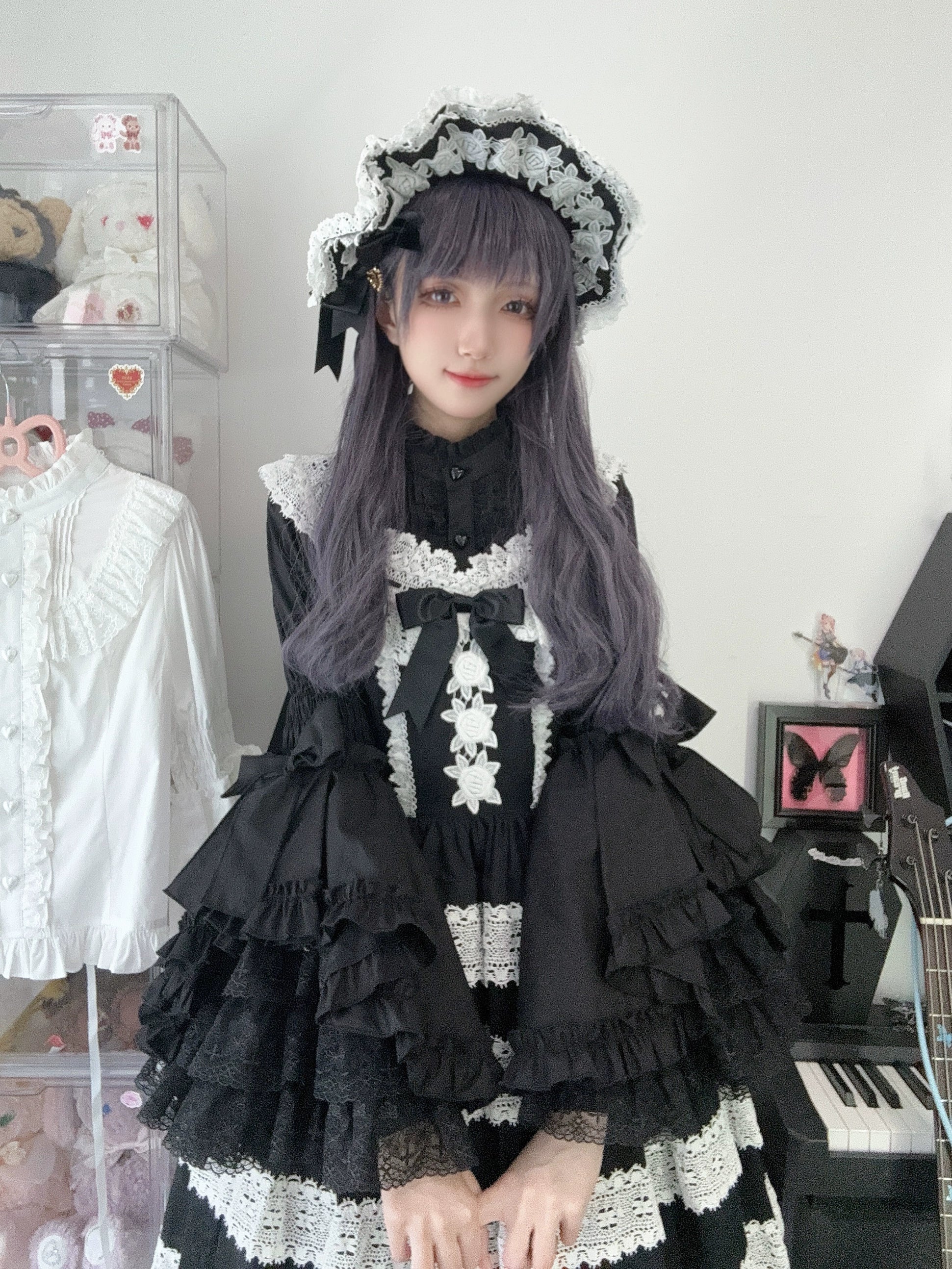 Twilight Zone - Sweet Lolita Blouse Princess Sleeve Shirt Inner Wear