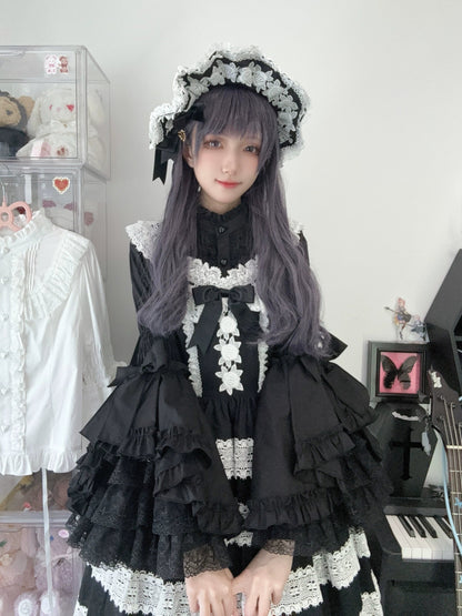 Twilight Zone - Sweet Lolita Blouse Princess Sleeve Shirt Inner Wear