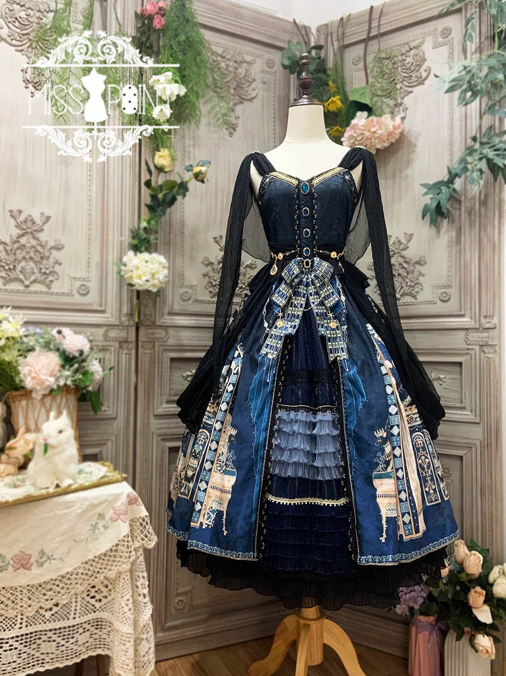 Miss Point - Dusk Best - Egyptian Lolita Dress Set Gorgeous JSK