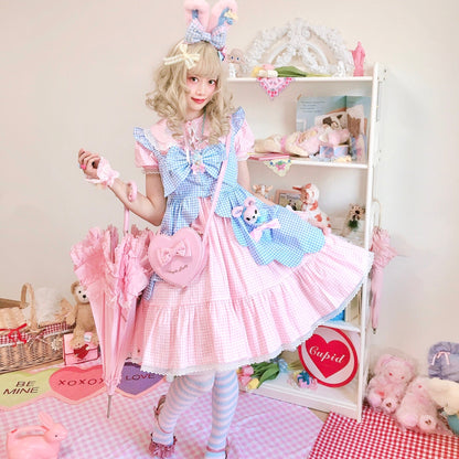 Fluff Mollie - Split Pea Breakfast - Kawaii Lolita Cotton JSK