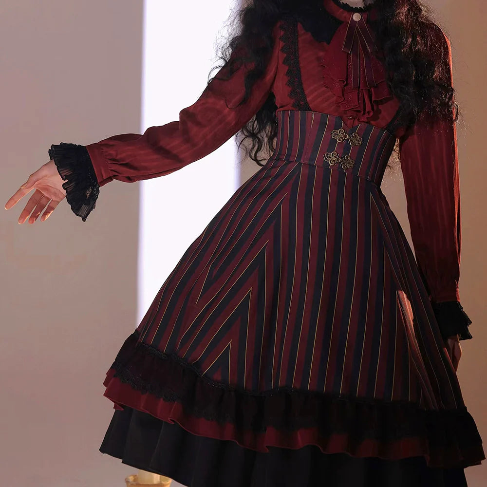 Miss Point - Custom-Made Lolita Elegant Stand Collar Lolita Shirt