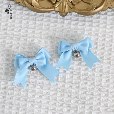 Xiaogui - Sweet Japan Fashion Lolita Bell Bow Clip