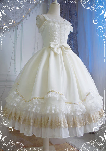 Fairy Tales - Fate Quartet Bridal Lolita Gothic JSK Dress