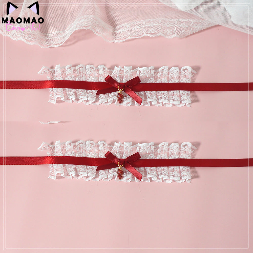 MaoJiang Handmade - Retro Lolita Bow Bracelet