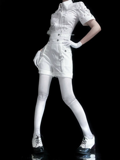 Gazing Galactic - Ouji Lolita Hight Waist Shorts