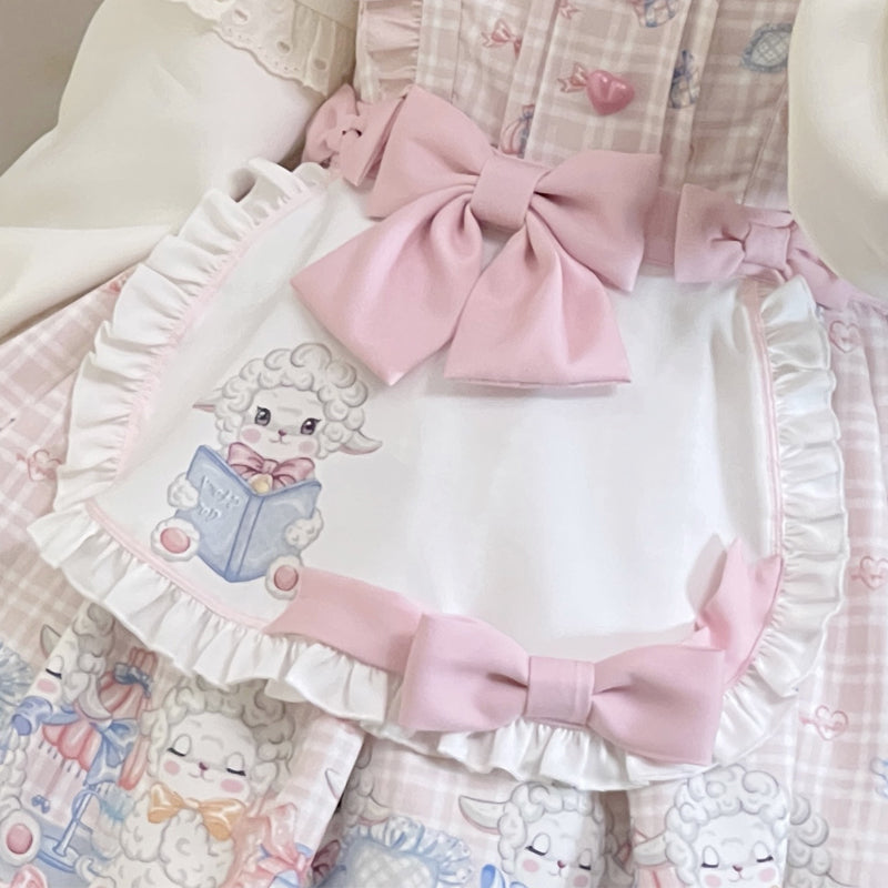 Cinderella - Goat Baa Bedtime Story - SheepPrint Kawaii Lolita JSK