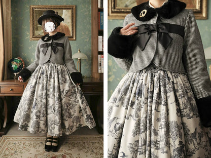 Vcastle - Winter Lolita Coat Short Wool Coat