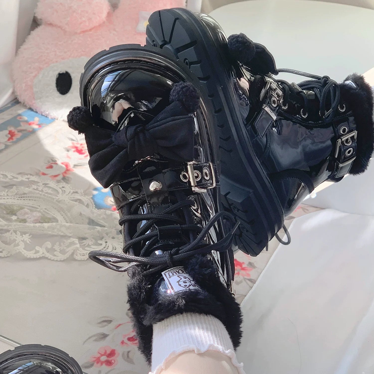 StarsCrwon - Sweet Lolita Shoes Winter Lolita Martin Boots