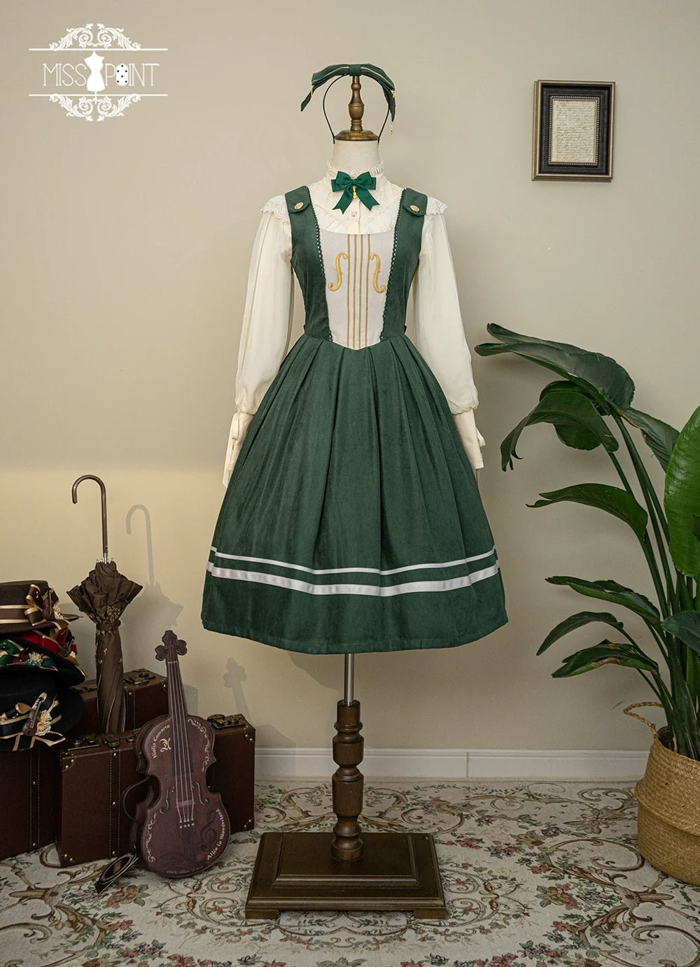 Miss Point - Customized Lolita Jumper Dress - Elegant College Lolita JSK