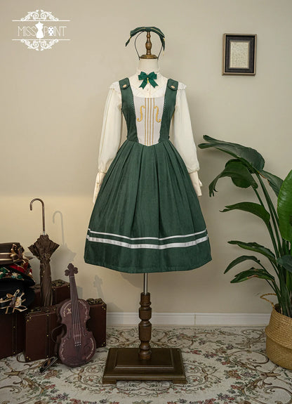 Miss Point - Customized Lolita Jumper Dress - Elegant College Lolita JSK