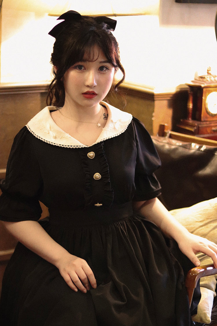 Sweet Wood - Plus Size Vintage Lolita OP Dress