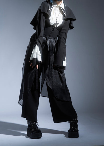 Susin Lolita - Cross Praise - Nun Style Gothic Lolita Dress and Blouse