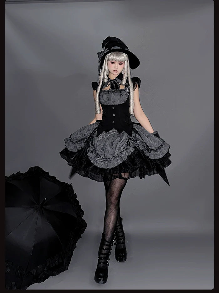 Alice Girl - Lolita Potion - Gothic Lolita Accessory Spider Web Lolita Waist Chain