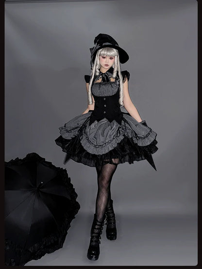 Alice Girl - Lolita Potion - Gothic Lolita Accessory Spider Web Lolita Waist Chain