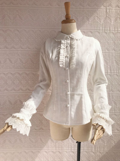 Yilia - Sweet Lolita Long Sleeve Blouse