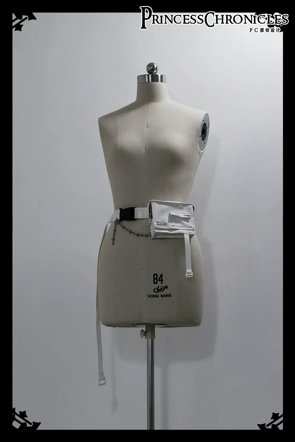 Princess Chronicles - White Cat - Futuristic Style Cool Lolita Pants Suit With Cat Ear Coat