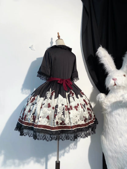 Caged Bird Hotel - Alice - Kawaii Lolita Dress OP Dress Sleepwear
