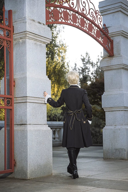 Immortal Thorn - Forever Rose - Ouji Lolita Coat Prince Handsome Wind Coat