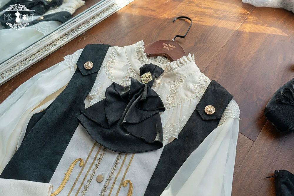 Miss Point - Golden Movement - Elegant Lolita Waistcost Short Vest Customized