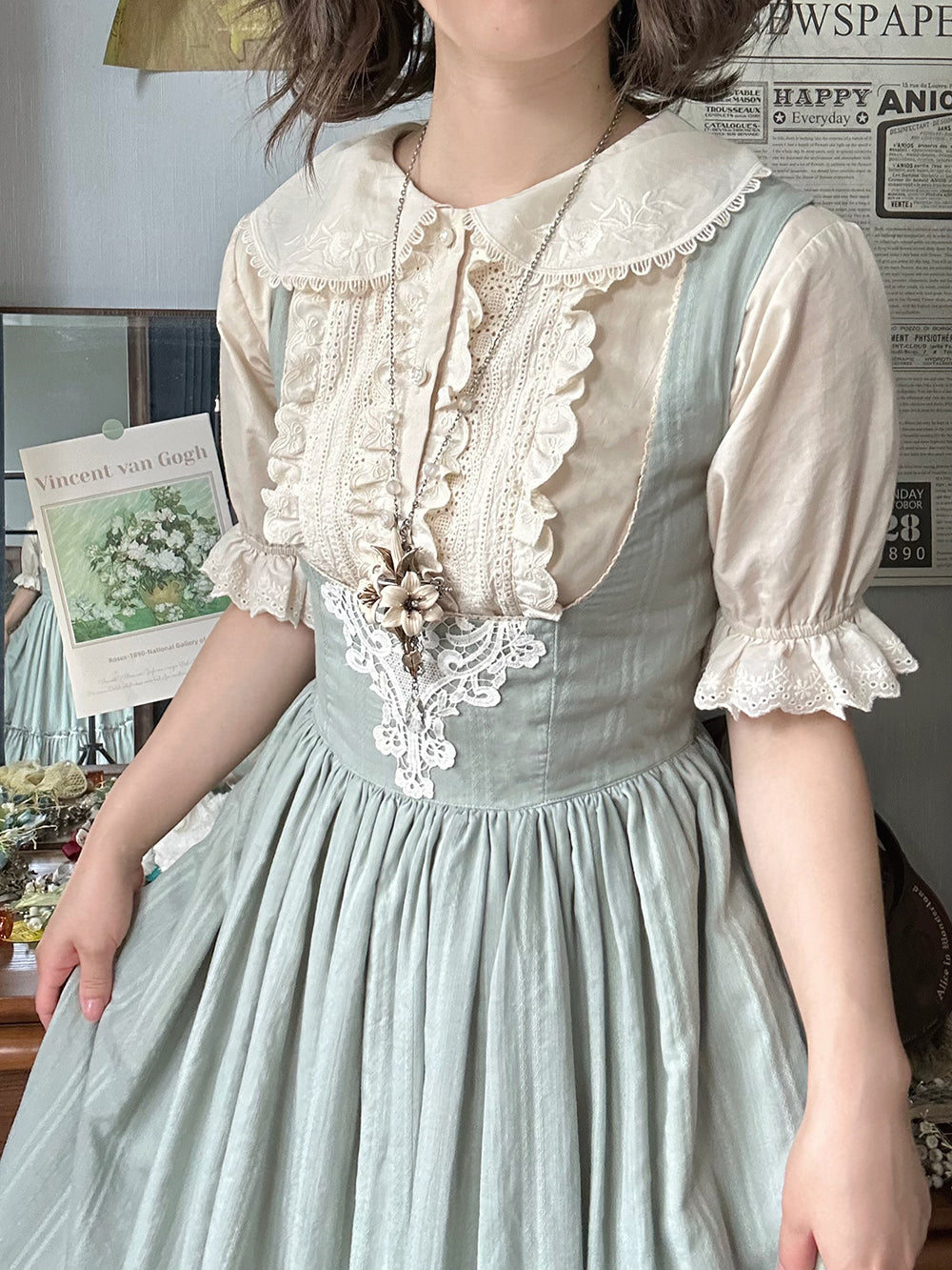 Miss Point - Happy Summer - Elegant Lolita Floral JSK Dress