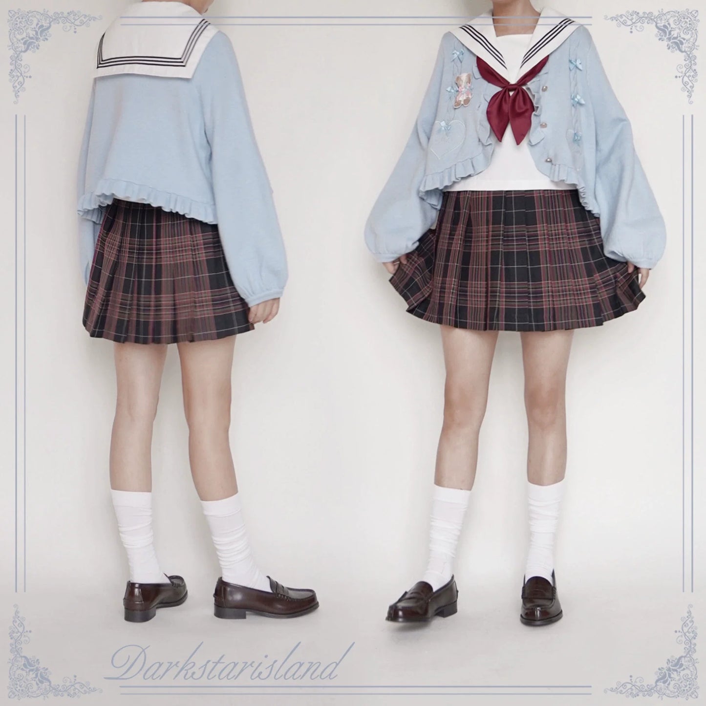 Dark Star Island - Sugar Frost - Sweet Lolita Cardigan Knit Embroidered Sweater