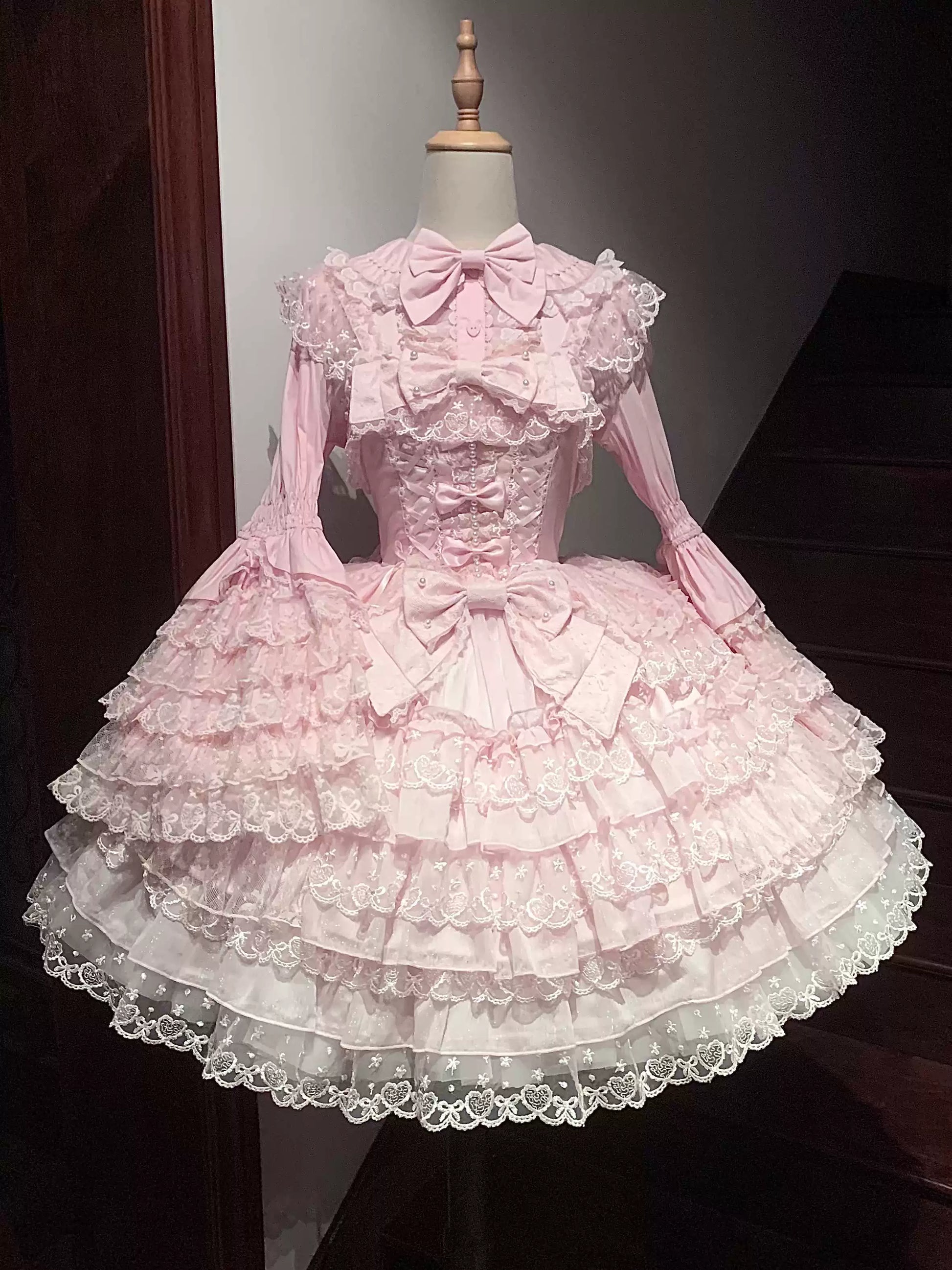 Sugar Girl - Love Overture - Sweet Lolita JSK, Tiered Ruffles Dress