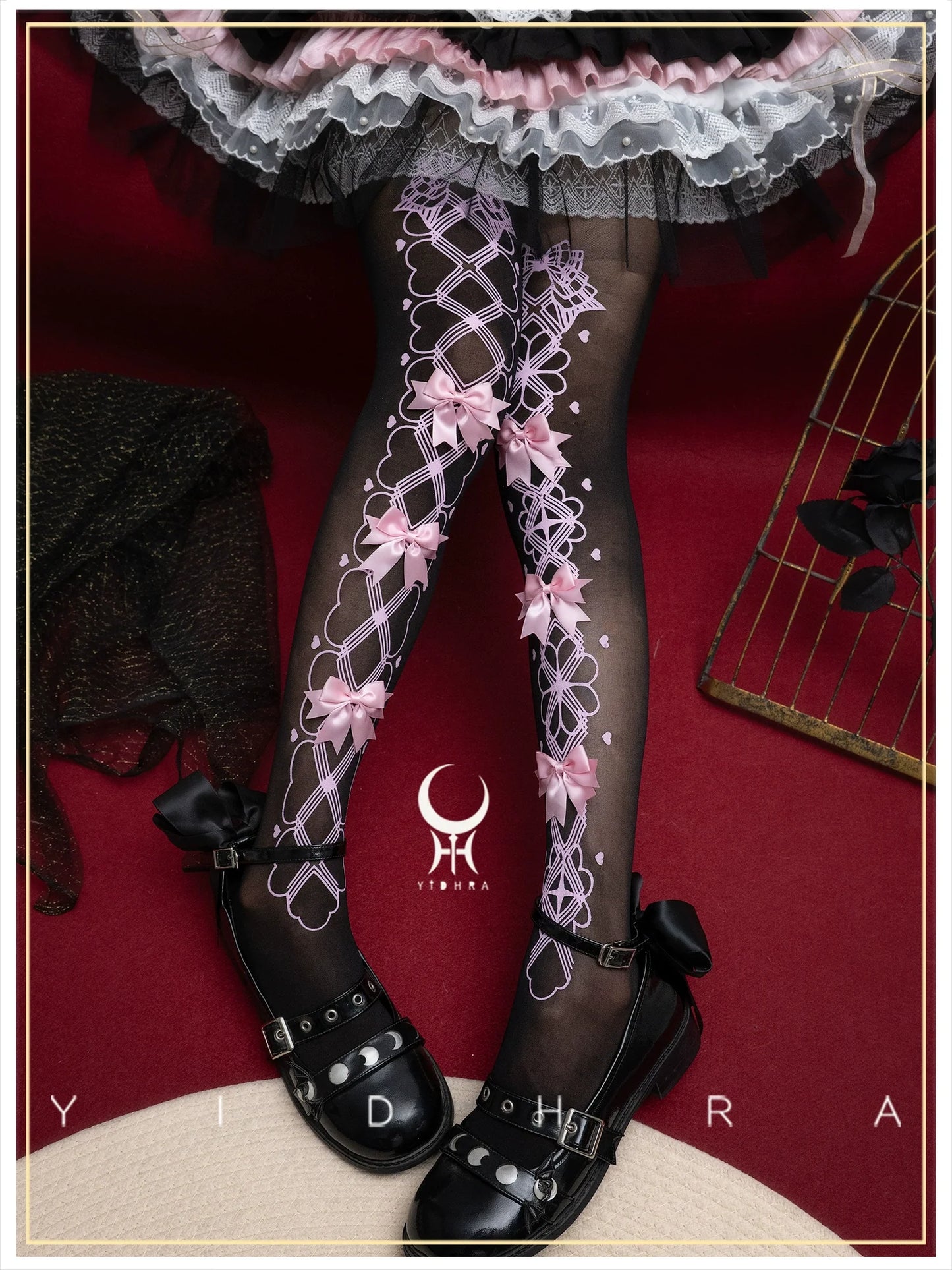 Yidhra - Witch 2.0 - Printed Lolita Pantyhose, Gorgeous Style