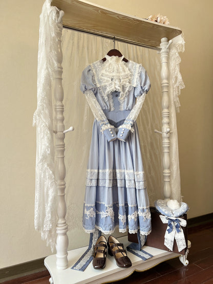 Mengfuzi - Yinglan Poetry - Elegant Classic Lolita OP Dress FS Embroidered Dress