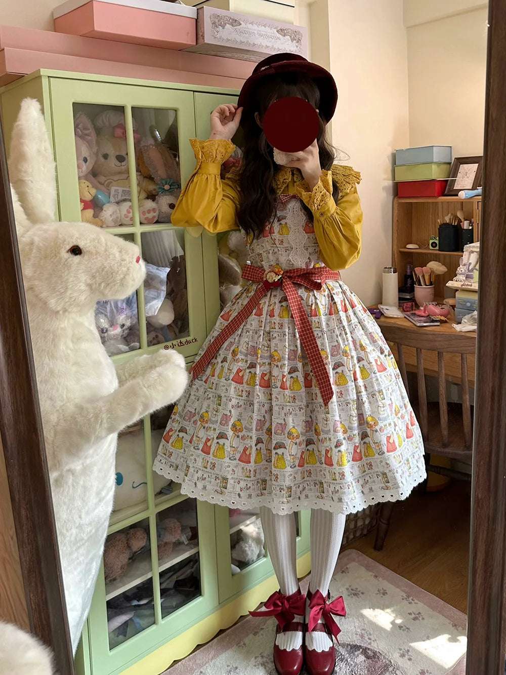 Miss Cube - Dress Up Dolls - Summer Kawaii Lolita JSK Dress Customized Size