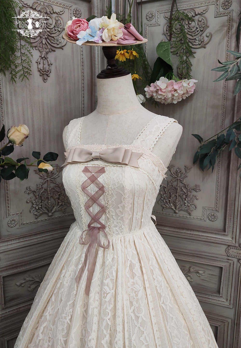 Miss Point - Woody Rose - Retro Classic Lolita JSK