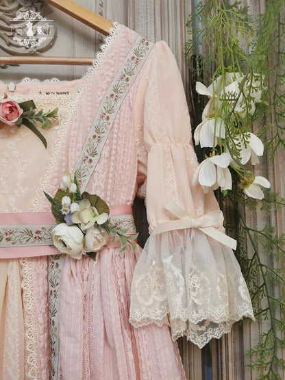 Miss Point - The Sally Gardens - Elegant Lolita Lotus Sleeves OP Dress