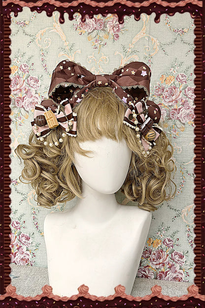 Infanta - Chocolate Carousel - Peter Pan Collar Old School Lolita Jumper Dress