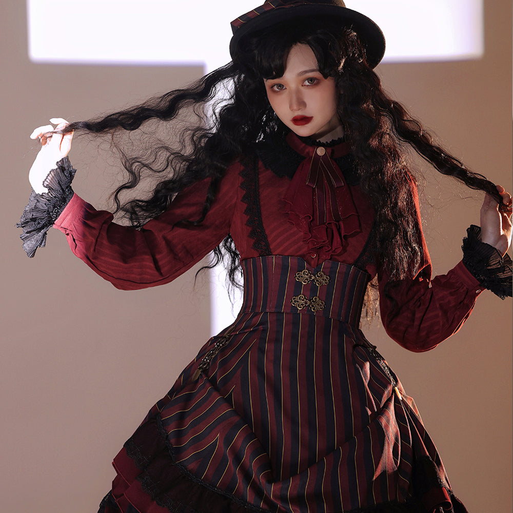 Miss Point - Custom-Made Lolita Elegant Stand Collar Lolita Shirt