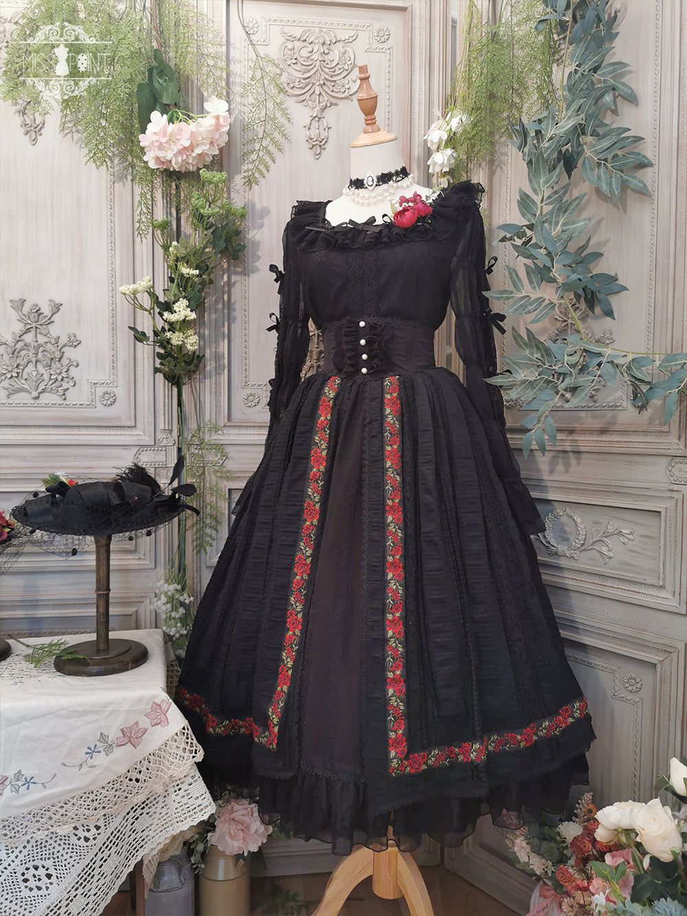 Miss Point - The Sally Gardens - Lotus Root Sleeve Lolita Blouse