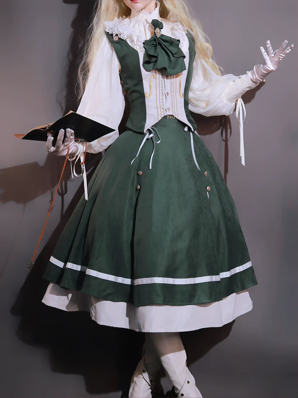 Miss Point - Golden Movement - Elegant Lolita Waistcost Short Vest Customized