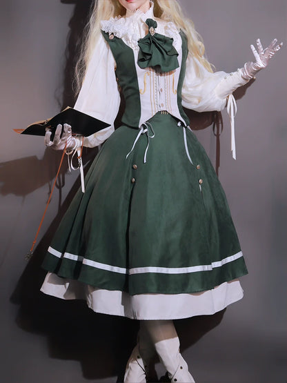 Miss Point - Golden Movement - Elegant Lolita Waistcost Short Vest Customized