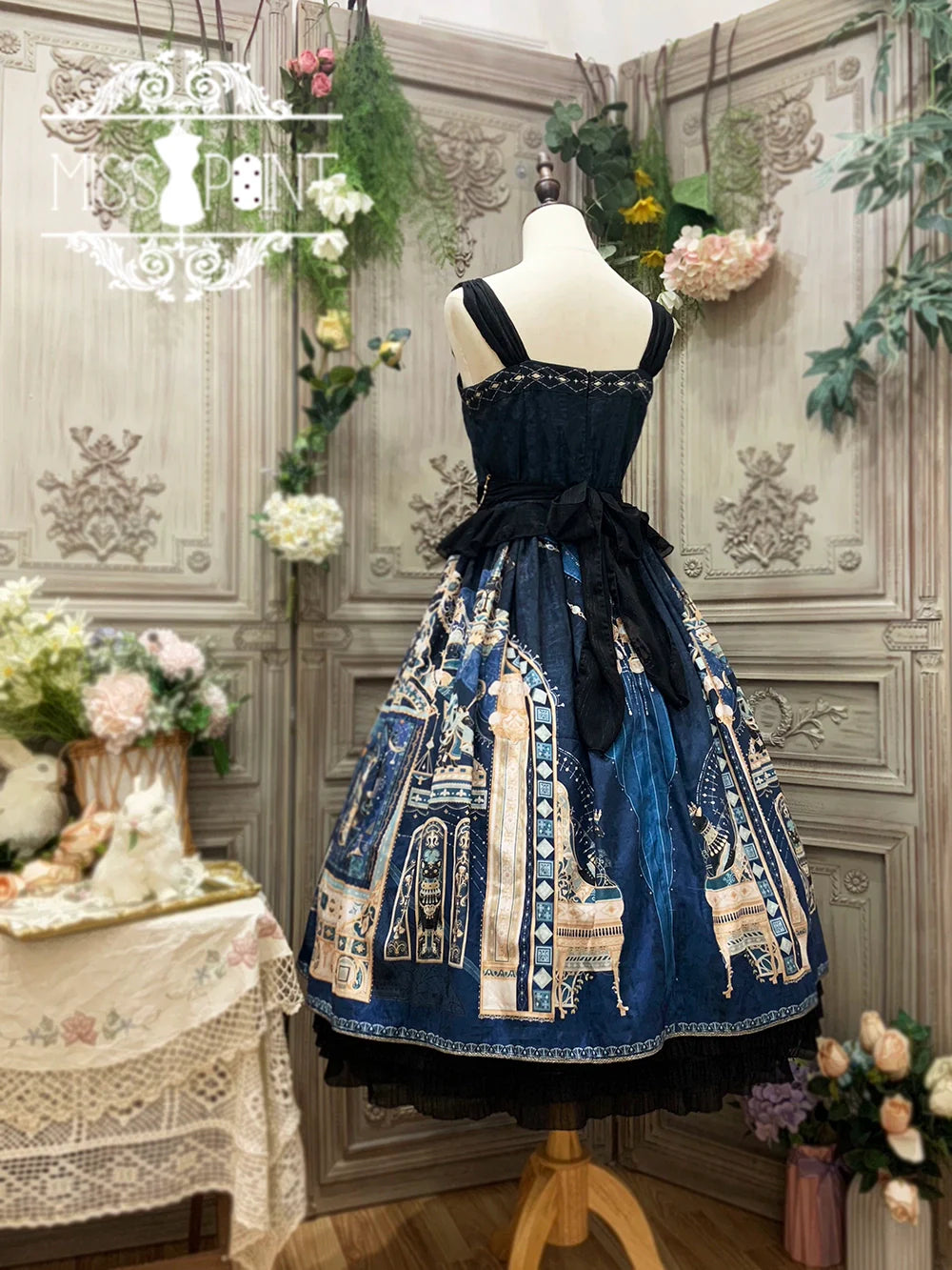 Miss Point - Dusk Best - Egyptian Lolita Dress Set Gorgeous JSK