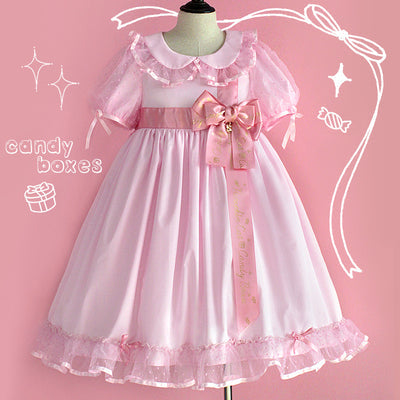 Pumpkin Cat - Candy Boxes Sweet Lolita OP Dress